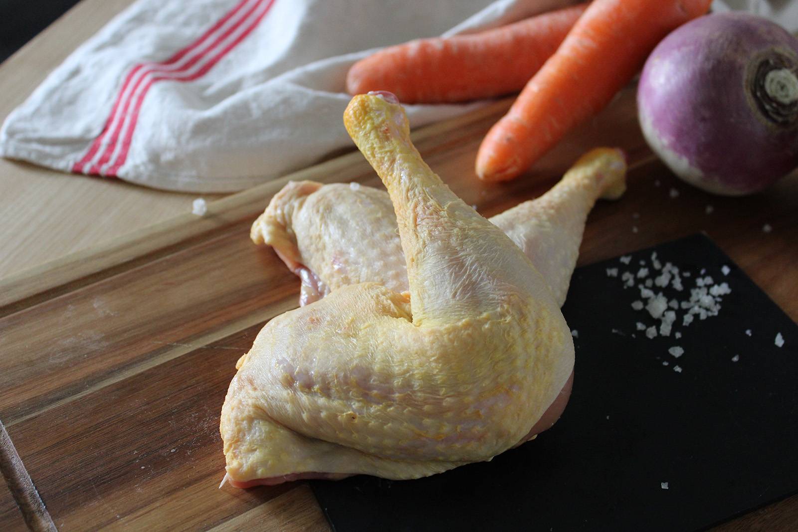 CUISSES DE POULET FERMIÈRE BLANCHE OU JAUNE HALAL